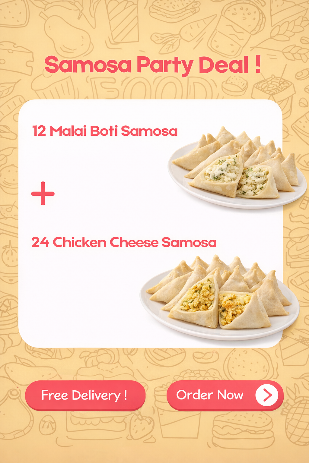 Premium 36 Samoosa Party Deals