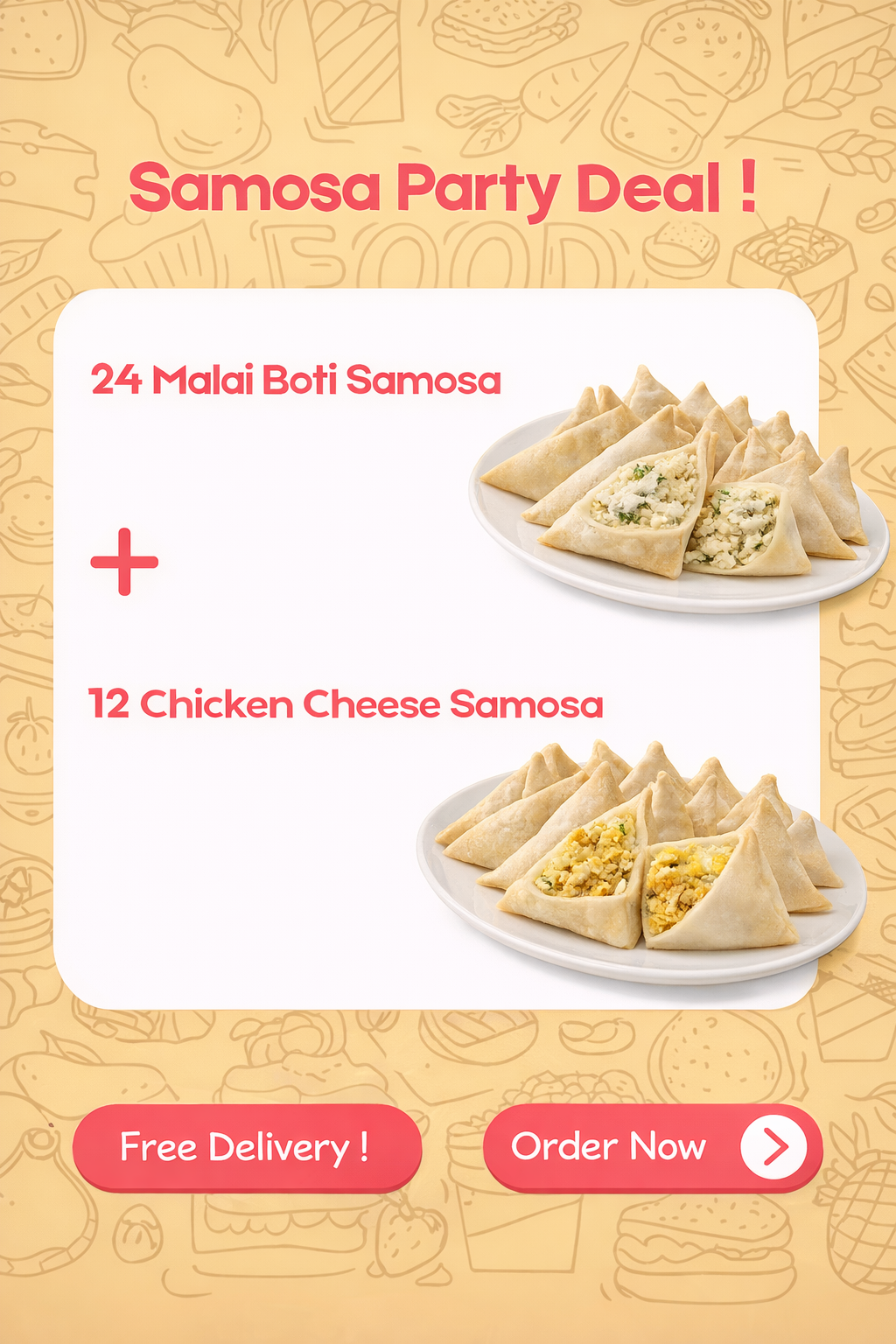 Premium 36 Samoosa Party Deals
