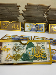 Premium Acrylic Eidi Envelope | Elegant Eid Mubarak Money Gift Holder